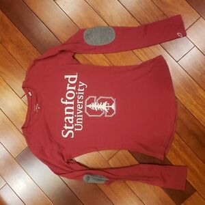 Stanford University thermal long sleeve Tshirt. Women's Small